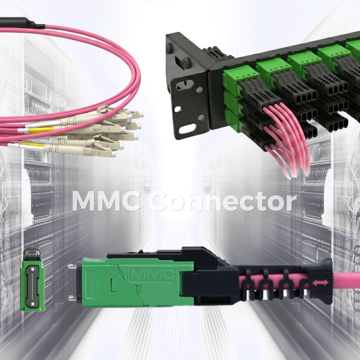 MMC-LC Breakout Fiber Cable